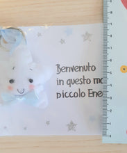 Load image into Gallery viewer, Bomboniera stellina, bomboniera battesimo, ricordini nascita, stellina portachiavi, stellina nascita SabrinaDesign