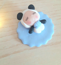 Load image into Gallery viewer, Bomboniera panda, bomboniere nascita, bomboniere battesimo bimbo, bomboniere animaletti SabrinaDesign