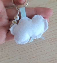 Carica l'immagine nel visualizzatore di Gallery, Bomboniera nuvola nome bimbo, bomboniere nascita battesimo bimbo