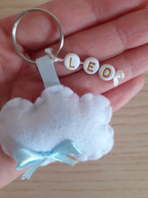 Carica l'immagine nel visualizzatore di Gallery, Bomboniera nuvola nome bimbo, bomboniere nascita battesimo bimbo