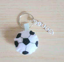 Load image into Gallery viewer, Bomboniera palla calcio nome, bomboniere comunione bimbo