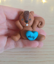 Carica l'immagine nel visualizzatore di Gallery, Bomboniera scoiattolo nascita, bomboniere battesimo bimbo