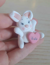 Load image into Gallery viewer, Bomboniera coniglietto nascita, bomboniere battesimo bimba