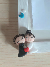 Carica l'immagine nel visualizzatore di Gallery, Bomboniera cornice matrimonio, bomboniera coppia sposi