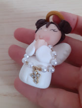 Load image into Gallery viewer, Bomboniera angelo rosario, bomboniere nascita, bomboniere battesimo, bomboniere comunione