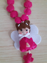 Load image into Gallery viewer, Bomboniera rosario con angelo, bomboniere battesimo rosario