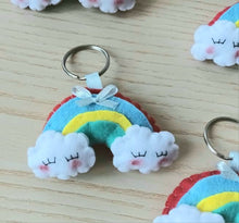 Load image into Gallery viewer, Bomboniera arcobaleno, bomboniere nascita, bomboniere battesimo bimbo