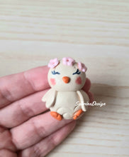Load image into Gallery viewer, Bomboniera gufetto, bomboniera battesimo bimba, bomboniere nascita, bomboniere animali SabrinaDesign