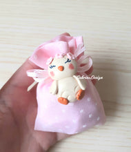 Load image into Gallery viewer, Bomboniera gufetto, bomboniera battesimo bimba, bomboniere nascita, bomboniere animali SabrinaDesign
