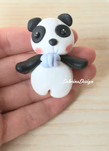 Load image into Gallery viewer, Bomboniera panda, bomboniere nascita, bomboniere battesimo maschietto SabrinaDesign