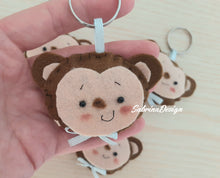 Carica l'immagine nel visualizzatore di Gallery, Bomboniera scimmietta, bomboniera nascita, bomboniera battesimo bimbo SabrinaDesign