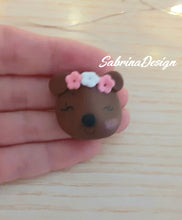 Carica l'immagine nel visualizzatore di Gallery, Bomboniera orsetto, bomboniere nascita, bomboniere battesimo, animali bosco, bomboniere animali SabrinaDesign
