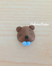 Carica l'immagine nel visualizzatore di Gallery, Bomboniera orsetto, bomboniere nascita, bomboniere battesimo, animali bosco, bomboniere animali SabrinaDesign