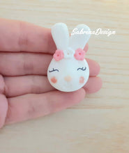 Carica l'immagine nel visualizzatore di Gallery, Bomboniera coniglietto, bomboniere battesimo, bomboniere nascita bimba, bomboniere animali bosco SabrinaDesign