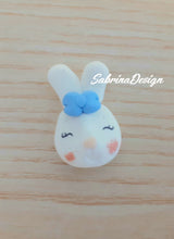 Carica l'immagine nel visualizzatore di Gallery, Bomboniera coniglietto, bomboniere battesimo, bomboniere nascita bimba, bomboniere animali bosco SabrinaDesign