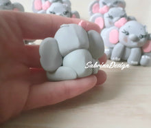 Carica l'immagine nel visualizzatore di Gallery, Bomboniera elefante, bomboniere nascita, bomboniere battesimo, bomboniere comunione bimba SabrinaDesign
