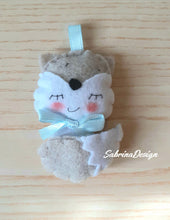 Carica l'immagine nel visualizzatore di Gallery, Bomboniera volpe, bomboniera nascita, bomboniere battesimo bimbo, bomboniere animali bosco SabrinaDesign