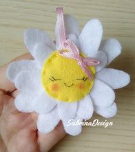 Carica l'immagine nel visualizzatore di Gallery, Bomboniera margherita, bomboniere nascita, bomboniere battesimo, bomboniera fiore SabrinaDesign