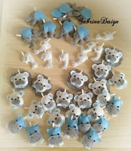 Load image into Gallery viewer, Bomboniera ippopotamo, ippopotamo feltro, bomboniere battesimo, bomboniere animali, bomboniere feltro SabrinaDesign