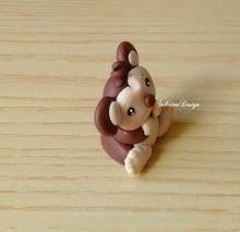 Load image into Gallery viewer, Bomboniera scimmia, bomboniere battesimo, bomboniere nascita bimbo SabrinaDesign