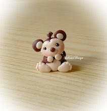 Load image into Gallery viewer, Bomboniera scimmia, bomboniere battesimo, bomboniere nascita bimbo SabrinaDesign