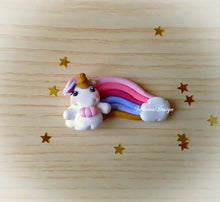 Carica l'immagine nel visualizzatore di Gallery, Bomboniera arcobaleno unicorno, bomboniere nascita, bomboniere battesimo, bomboniera comunione, compleanno unicorno SabrinaDesign
