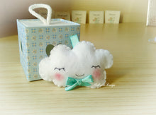 Load image into Gallery viewer, Bomboniera nuvola, bomboniera nascita, bomboniera battesimo SabrinaDesign