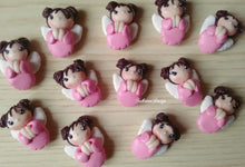 Load image into Gallery viewer, Bomboniera angelo bimba, bomboniera battesimo, bomboniera nascita, bomboniera angioletto SabrinaDesign