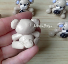 Carica l'immagine nel visualizzatore di Gallery, Bomboniera orsetto bimbo, bomboniere nascita, bomboniera battesimo SabrinaDesign