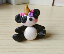 Carica l'immagine nel visualizzatore di Gallery, Bomboniera panda, Bomboniera pandacorno, bomboniere nascita, bomboniera battesimo, bomboniera comunione, compleanno panda SabrinaDesign