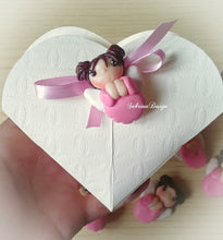 Load image into Gallery viewer, Bomboniera angelo bimba, bomboniera battesimo, bomboniera nascita, bomboniera angioletto SabrinaDesign