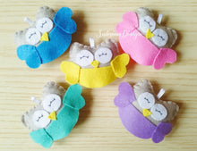 Carica l'immagine nel visualizzatore di Gallery, Bomboniera gufo, bomboniera nascita, bomboniera battesimo bimbo SabrinaDesign