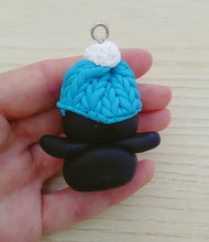 Carica l'immagine nel visualizzatore di Gallery, Ciondolo pinguino, addobbi natalizi, addobbi albero Natale SabrinaDesign