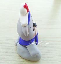 Load image into Gallery viewer, Cake topper orsetto marinaio, cake topper battesimo SabrinaDesign