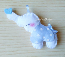 Carica l'immagine nel visualizzatore di Gallery, Bomboniera elefante, bomboniera nascita bimbo, bomboniere battesimo SabrinaDesign