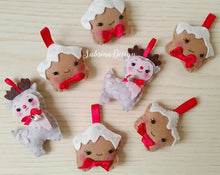 Carica l'immagine nel visualizzatore di Gallery, Renne di Natale, decorazioni albero, palline albero SabrinaDesign