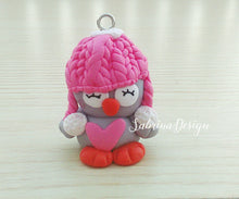 Load image into Gallery viewer, Addobbo Natale gufetto, addobbi natalizi, addobbi albero Natale SabrinaDesign