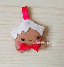 Load image into Gallery viewer, Biscotti di Natale in feltro, decorazioni albero, palline albero SabrinaDesign