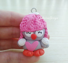 Load image into Gallery viewer, Addobbo Natale gufetto, addobbi natalizi, addobbi albero Natale SabrinaDesign