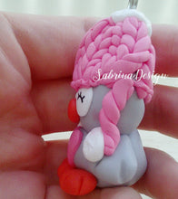 Load image into Gallery viewer, Addobbo Natale gufetto, addobbi natalizi, addobbi albero Natale SabrinaDesign