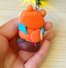 Load image into Gallery viewer, Addobbo Natale volpe, addobbi natalizi, addobbi albero Natale SabrinaDesign