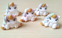 Carica l'immagine nel visualizzatore di Gallery, Bomboniera unicorno, bomboniera battesimo, bomboniera nascita, bomboniera comunione, compleanno unicorno SabrinaDesign