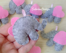Load image into Gallery viewer, Bomboniera elefante, bomboniera nascita, bomboniere battesimo bimbo, bomboniere animali SabrinaDesign