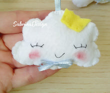 Carica l'immagine nel visualizzatore di Gallery, Bomboniera nuvola, bomboniere battesimo bimbo SabrinaDesign