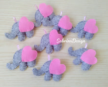 Load image into Gallery viewer, Bomboniera elefante, bomboniera nascita, bomboniere battesimo bimbo, bomboniere animali SabrinaDesign