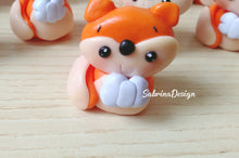 Load image into Gallery viewer, Bomboniera volpe, bomboniere nascita, bomboniere battesimo SabrinaDesign