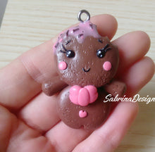 Carica l'immagine nel visualizzatore di Gallery, Pan di zenzero Natale, decorazione albero, regalo Natale, bomboniera battesimo, bomboniere Natale, palline albero, ciondoli Natale SabrinaDesign