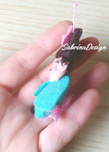 Carica l'immagine nel visualizzatore di Gallery, Bomboniera kokeshi, bomboniera battesimo, bomboniere nascita, bomboniere comunione SabrinaDesign