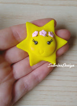 Carica l'immagine nel visualizzatore di Gallery, Bomboniera sole, bomboniera battesimo, bomboniera nascita bimba SabrinaDesign