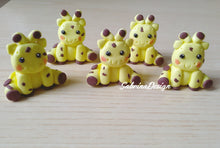 Load image into Gallery viewer, Bomboniera giraffa, bomboniere nascita, bomboniere battesimo, bomboniere comunione SabrinaDesign
